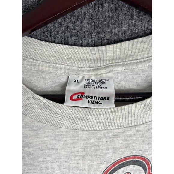 Dale Earnhardt Time Flies NASCAR T-Shirt XL Competitors View Gray Cotton Blend - Picture 3 of 8